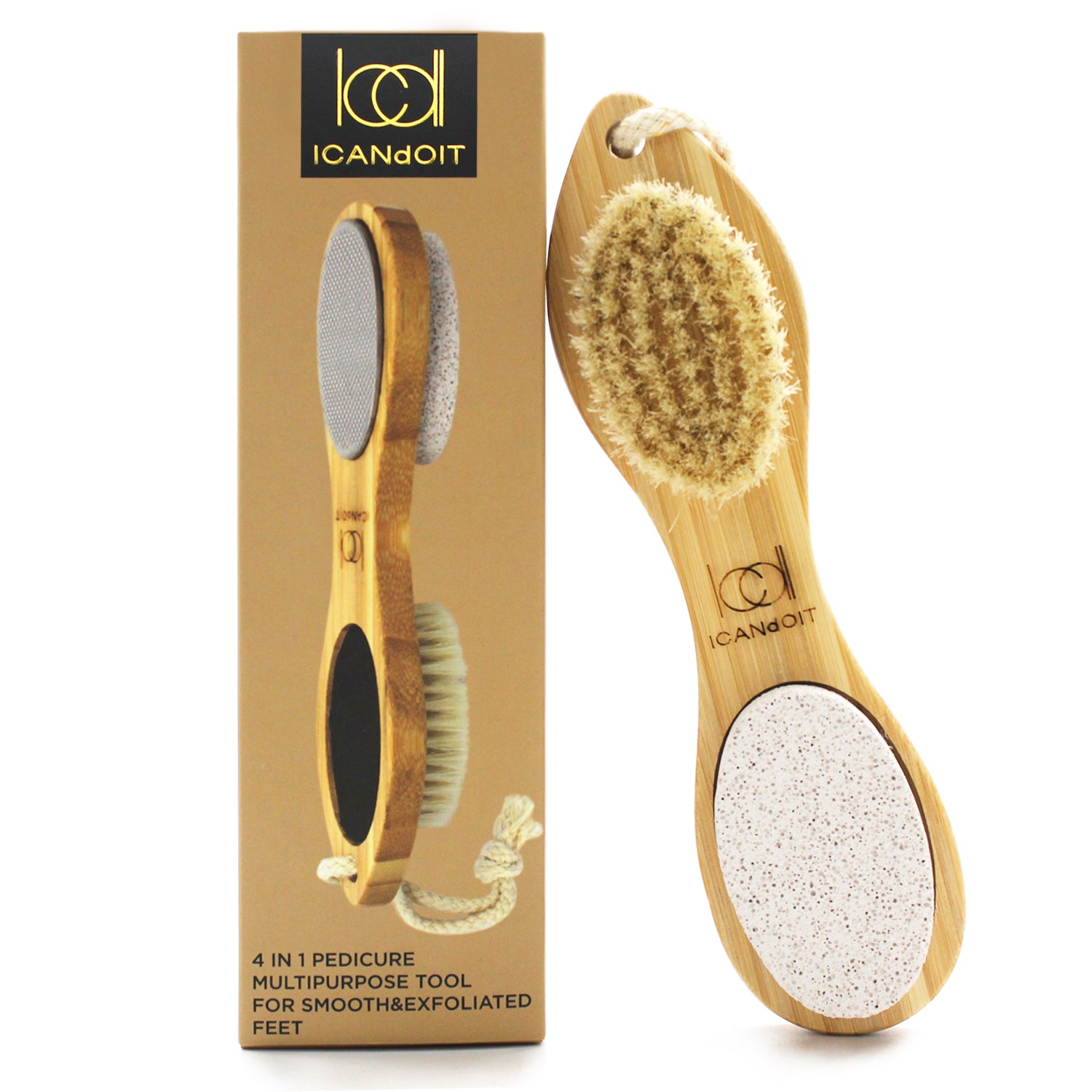 Beauty by Earth Foot File Callus Remover Home Pedicure Tool